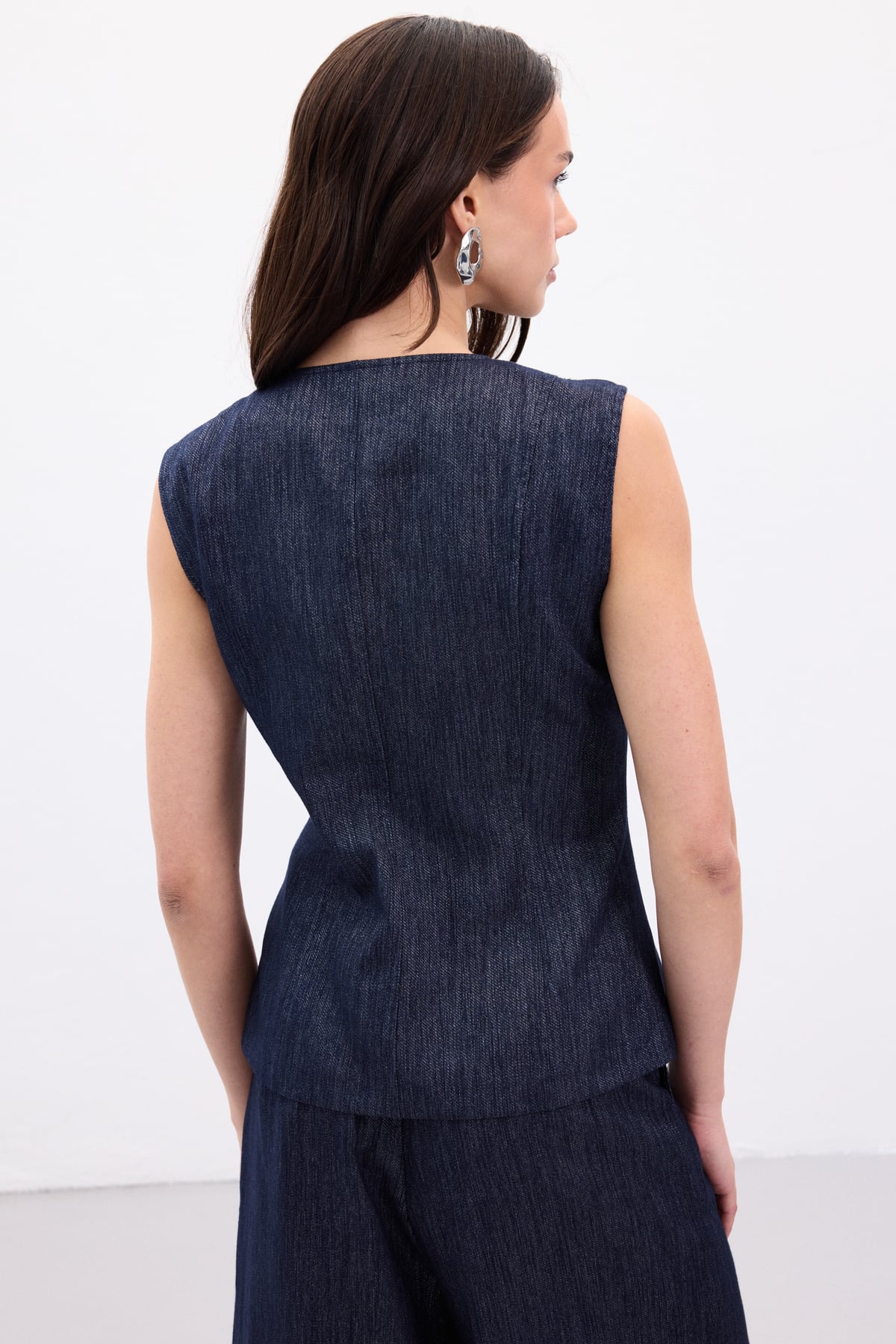 Denim Blouse