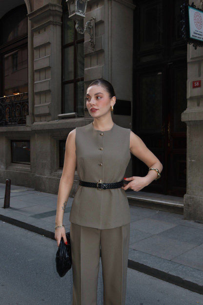 Khaki Valeria Set