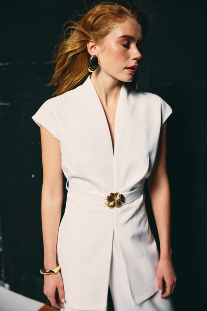 White Gold Blouse