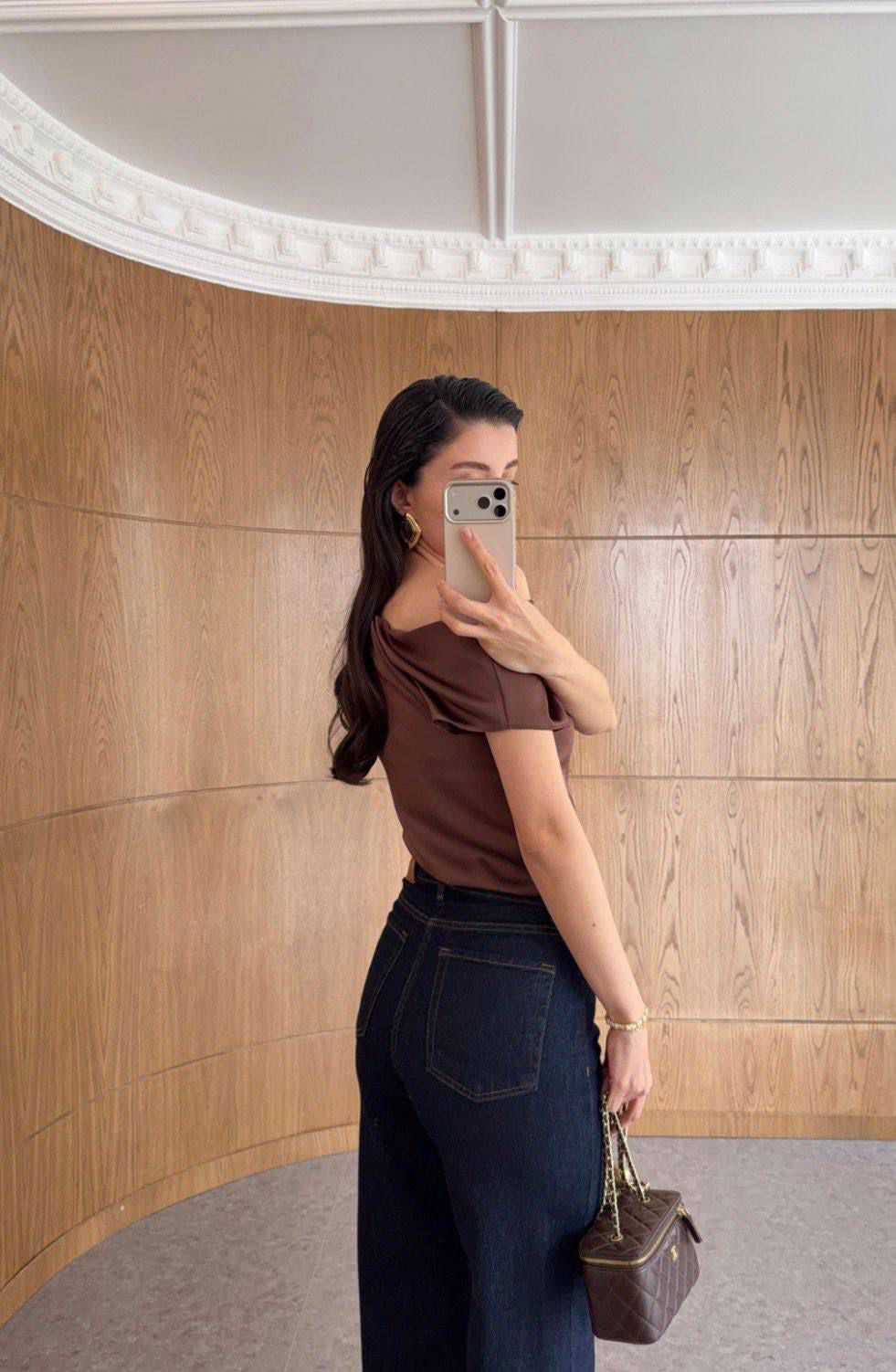 Navy charleston jeans