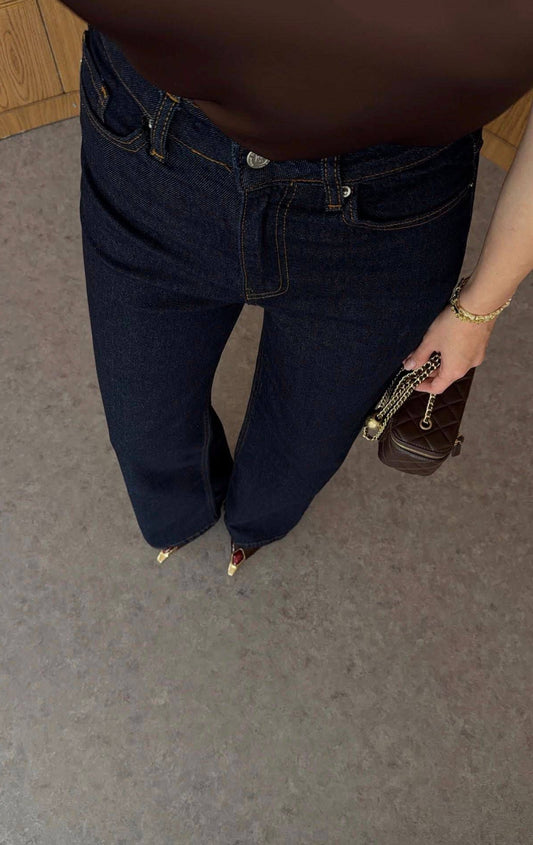 Navy charleston jeans