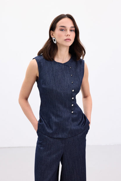 Denim Blouse
