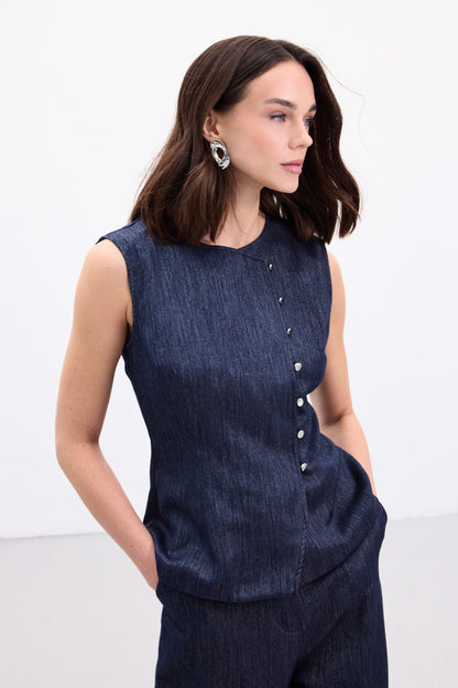 Denim Blouse